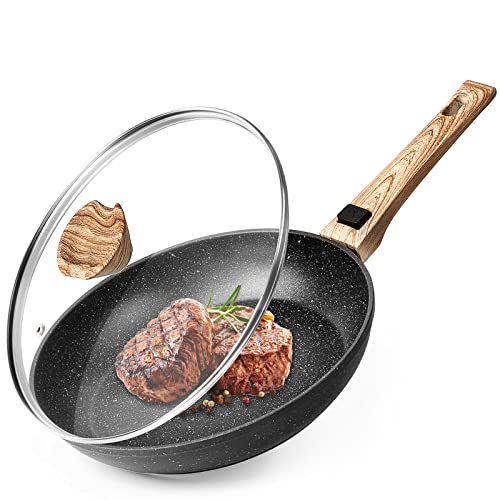 DRICKATE Nonstick Frying Pan with Lid