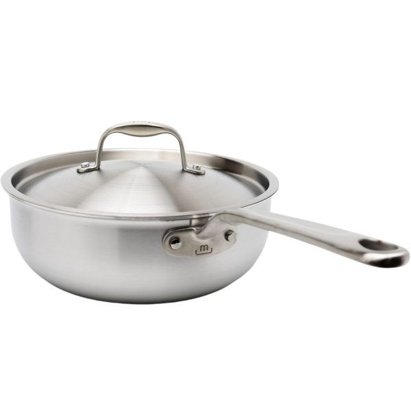 Stainless Clad 5 Ply Construction - Induction Compatible