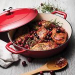 Enameled Cast Iron 4-Quart Gradated Red - Image 4