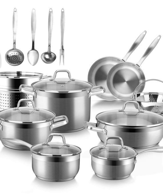 Duxtop Professional Stainless Steel Induction Cookware Set