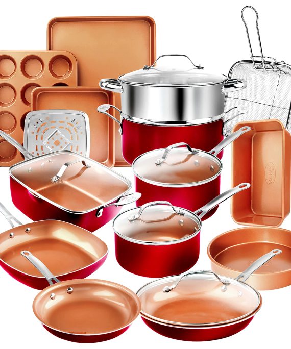 Gotham Steel Cookware + Bakeware Set