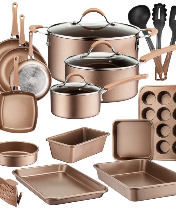 20-Piece Nonstick Kitchen Cookware Set