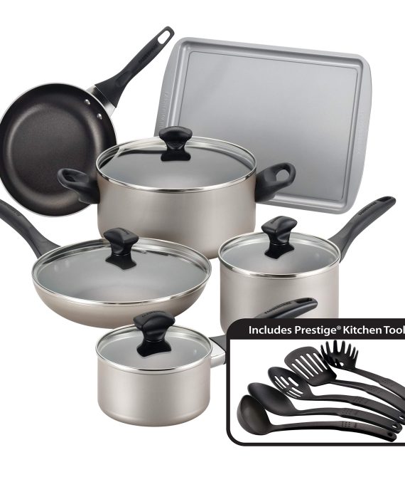 Dishwasher Safe Nonstick Cookware Pots and Pans Set,