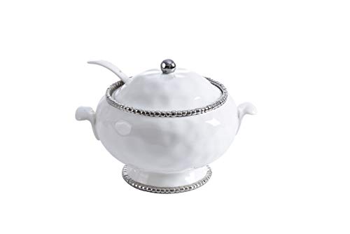 Pampa Bay Porcelain Soup Tureen and Ladle