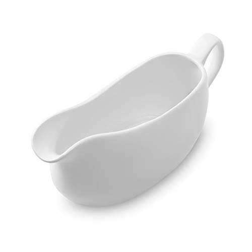 Nucookery Large 14 Oz Gravy Boat With Ergonomic Handle
