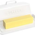 PriorityChef Ceramic Butter Dish with Lid for Countertop - Image 8