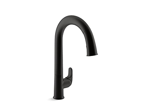 Matte Black Kitchen Sink Faucet