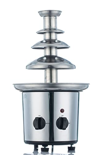 Stainless Steel Electric Chocolate Fondue Fountain