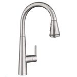 Kitchen Faucet with SelctFlo in Stainless Steel