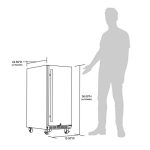 NewAir 15" Outdoor Beverage Refrigerator - Image 8