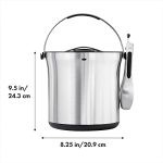 Ice Bucket and Tongs Set - Image 2