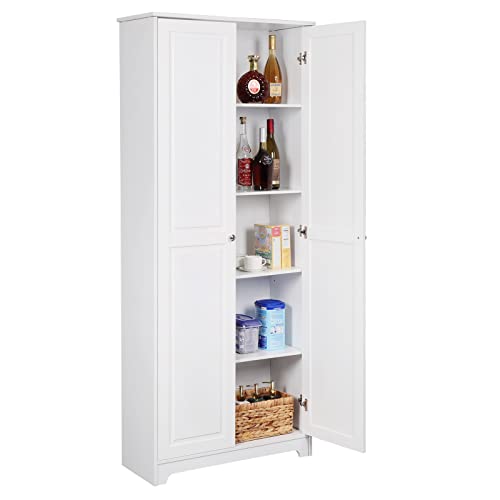 VINGLI 72” Freestanding Kitchen Pantry Cabinets