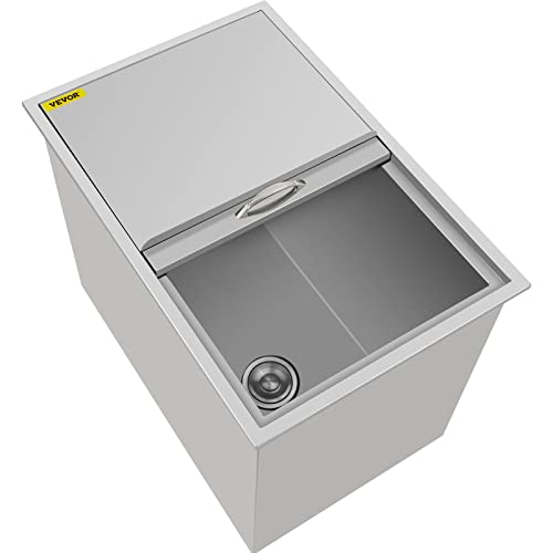 VEVOR Drop In Ice Chest 27L x 18W x 21H Inch with Sliding Cover
