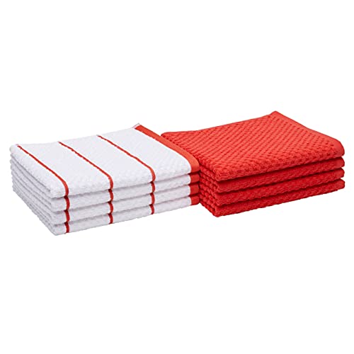 Amazon Basics 100% Cotton Terry Kitchen Dish Towels