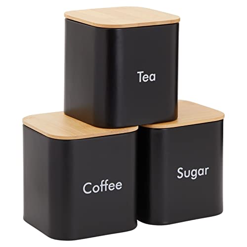Sugar Tea Coffee Kitchen Canister Set