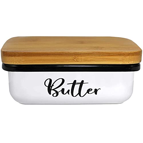 Home Acre Designs Butter Dish with Lid for Countertop