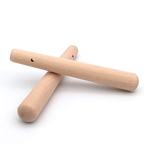 Wooden Muddler Cocktail Tools Set - 4 Pcs Pure Wood Muddlers for Home and Kitchen