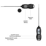 BRAPILOT Digital Food Meat Candy Thermometer - Image 5