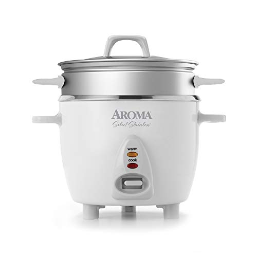 Automatic Keep Warm Mode Pot-Style Rice Cooker and Food Steamer