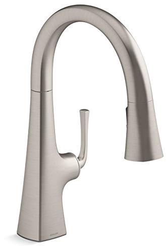 Kohler Graze Kitchen Sink Faucet, Vibrant Stainless
