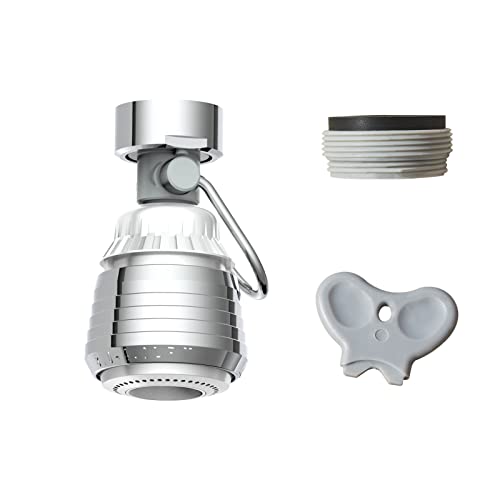 Awelife 3-function Dual Sprayer Kitchen Faucet Aerator