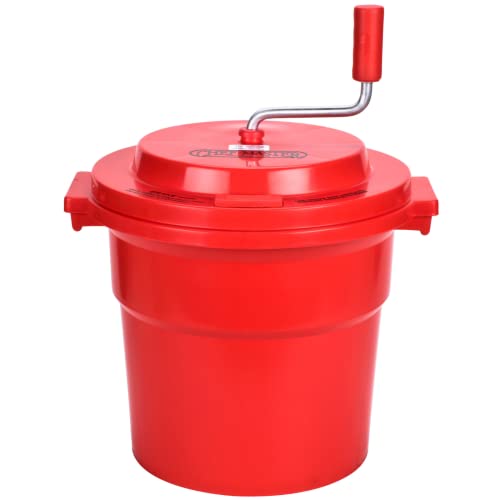 Chef Master 5 Gal Salad Spinner , Built-in Braking System