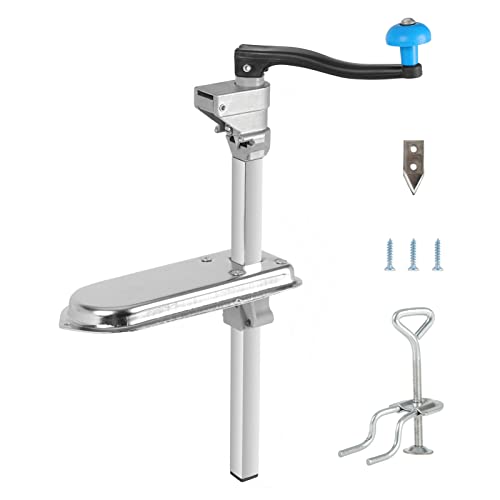 18" Old Reliable Manual Can Opener with Plated Steel Base For Cans