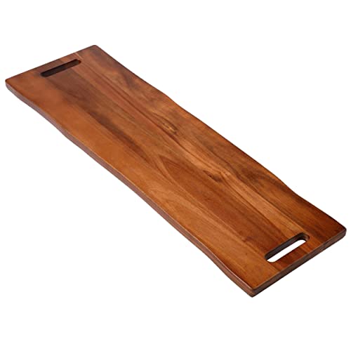 Acacia Wooden Cheese Serving Board with Handles