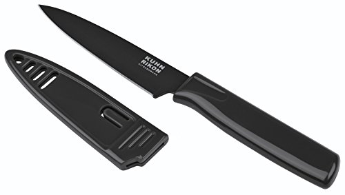 Black Paring Knife with Safety Sheath