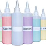Plastic Condiment Squeeze Squirt Bottles for Sauces