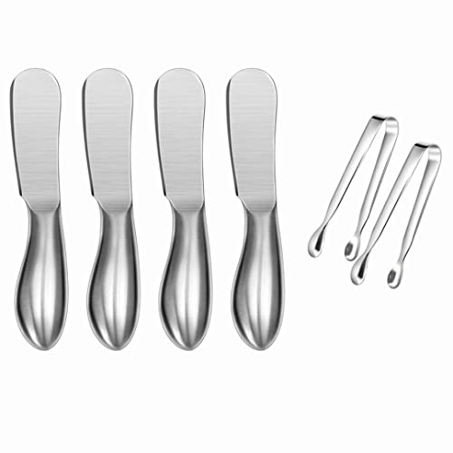 6-Piece Cheese and Butter Spreader Knives