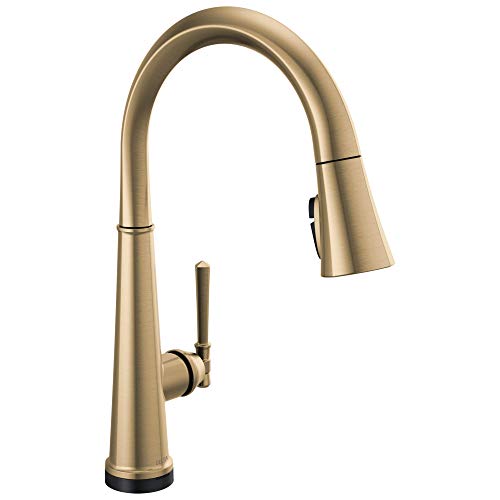 Delta Faucet Emmeline Gold Kitchen Faucet Touch