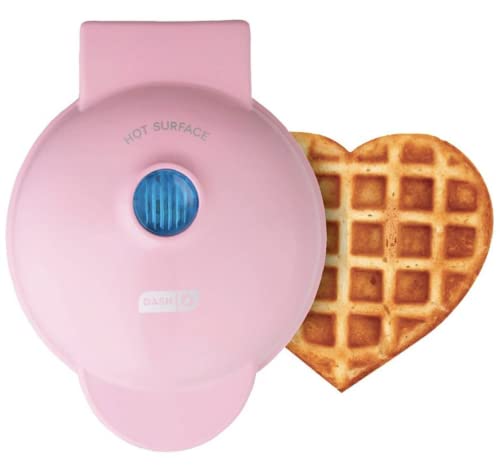 Nostalgia MyMini Heart Waffle Maker Valentine's Gift
