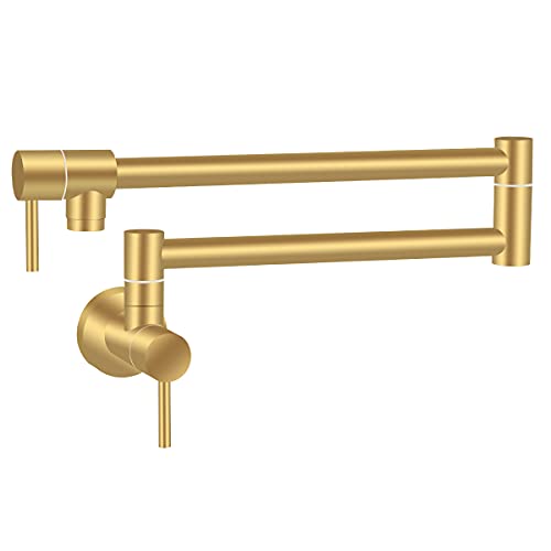 Wall Mount Kitchen Sink Faucet Folding Stretchable