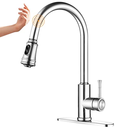 Touch Kitchen Faucet with Pull Down Sprayer