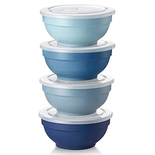 DOWAN Bowls with Lid, 30 Ounce Cereal Bowls