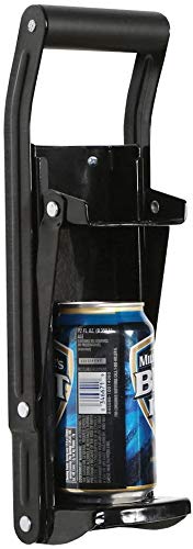 Black Can Crusher Wall Mounted Aluminum Can Crusher