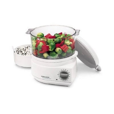 Black and Decker Handy Food Steamer Plus and Rice Cooker