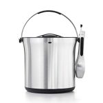 Ice Bucket and Tongs Set