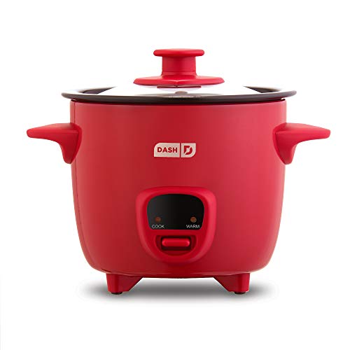 Dash Mini Rice Cooker Steamer with Removable Nonstick Pot