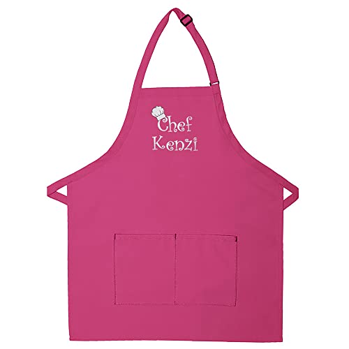 Personalized Embroidered Chef Any Name Adult Apron