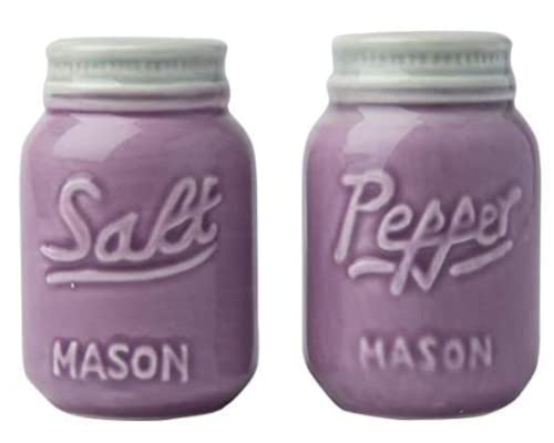 Mason Jar Salt & Pepper Vintage Shakers