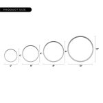 Doyzee Supplies Cake Ring Set, Cake Mold Set - Image 5