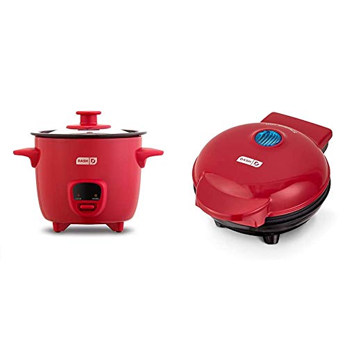 Red & Mini Maker Portable Grill Machine + Panini Press