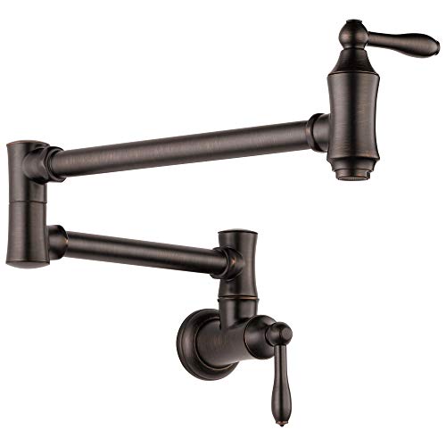 Delta Faucet Traditional Oil Rubbed Bronze Pot Filler Faucet