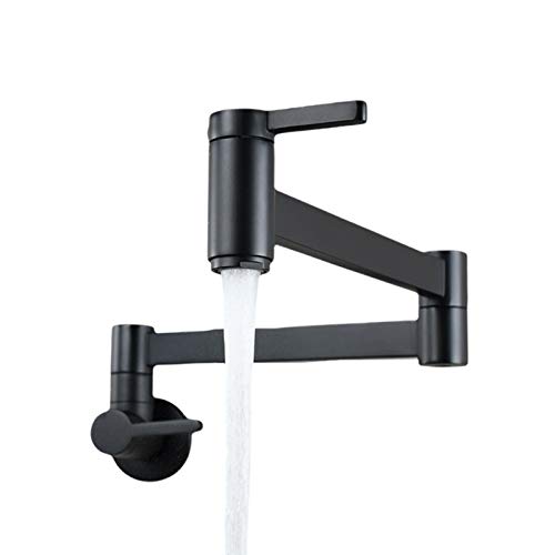 Pot Filler Faucet Wall Mount with Brass Double Joint