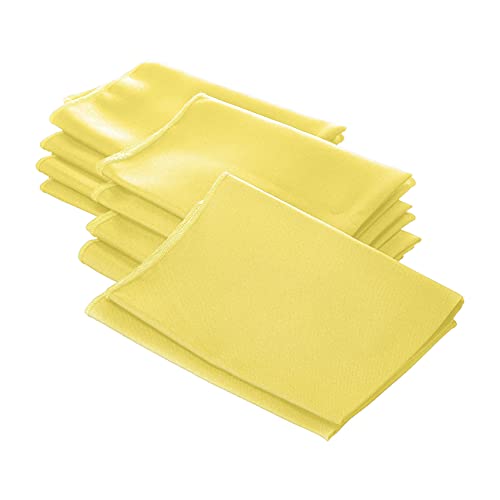 LA Linen 10-Pack Polyester Poplin Napkins