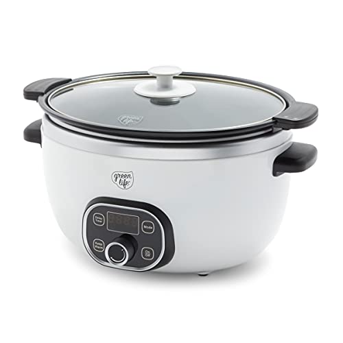 Duo Healthy Ceramic Nonstick Slow Cooker