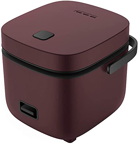 Mini Rice Cooker Food Steamer with Removable Non-stick Pot