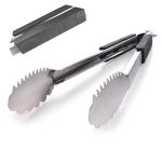 Extra Long (16 Inch) Stainless Steel Tongs For Grilling